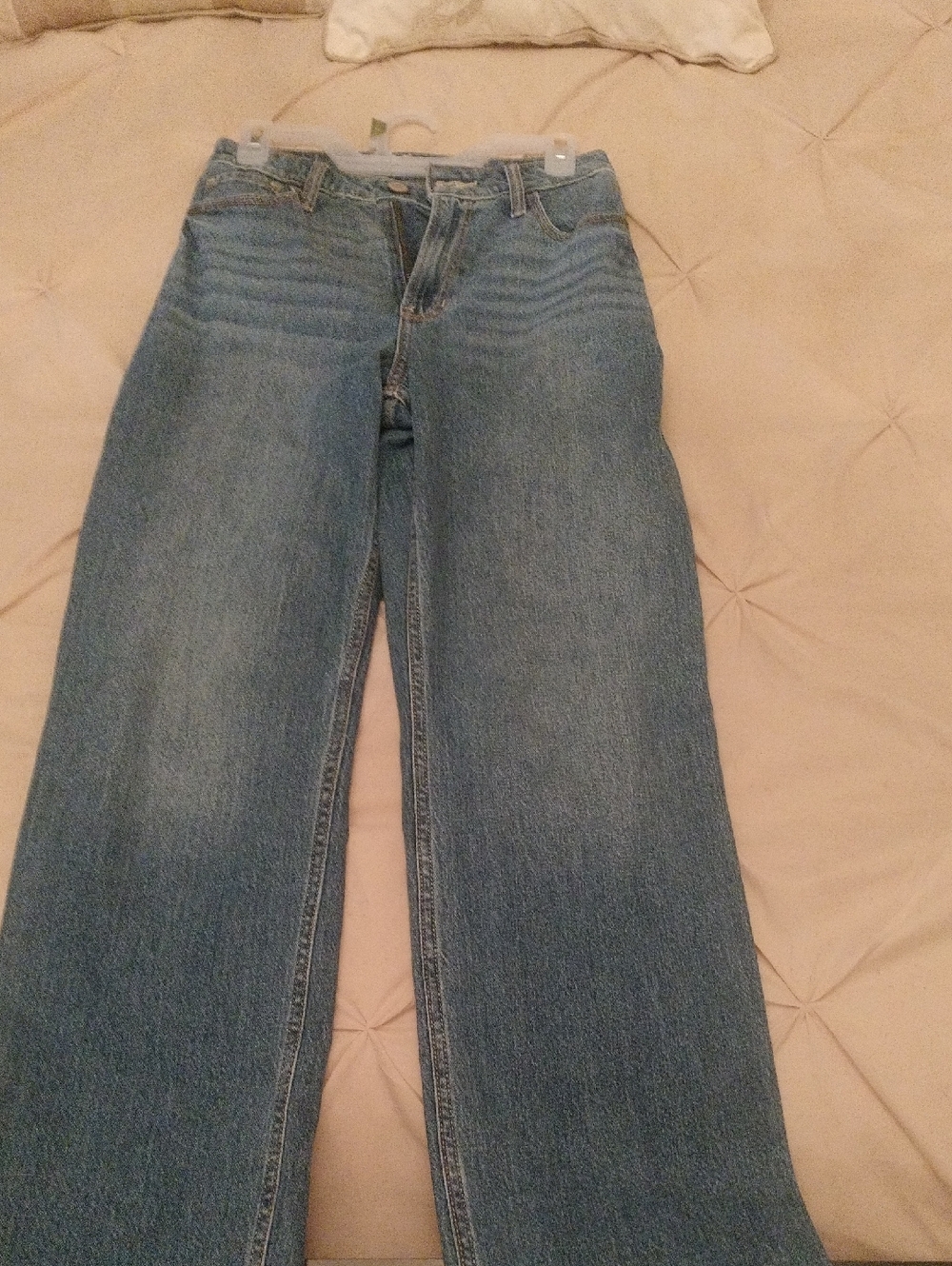 Hollister Light Blue High-Rise Dad Jeans